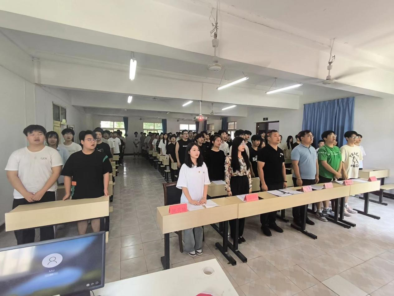 青春心向党，奋斗新征程 ——bwin必赢国际中国官方网站第五期团课结业典礼暨入团仪式