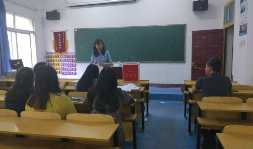 中国共产党bwin必赢国际中国官方网站委员会学工第一支部委员会举行换届选举大会